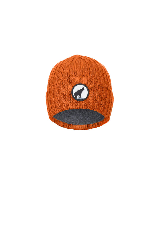 Menco Strick Beanie orange