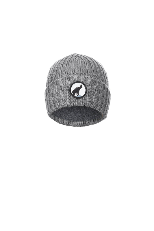Menco Strick Beanie gray